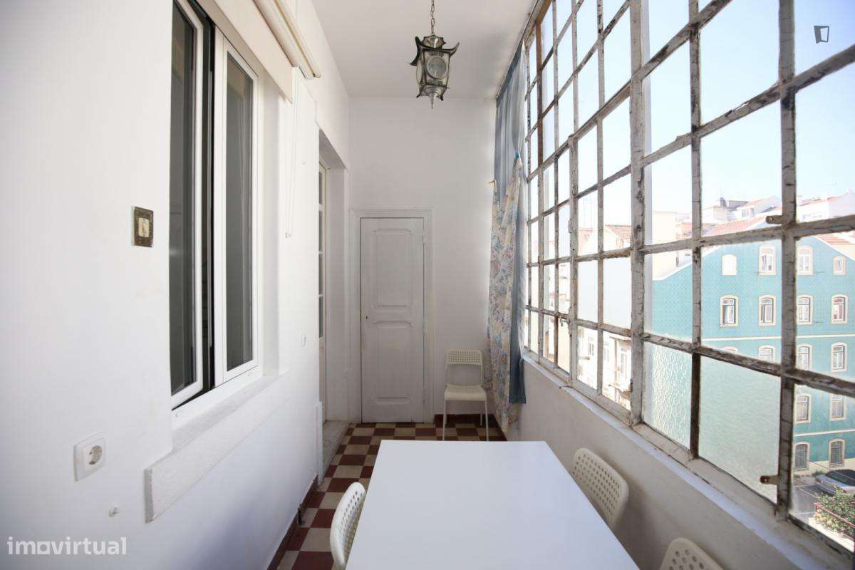 Quarto - localizado em Arroios Lisbon - Grande imagem: 2/7