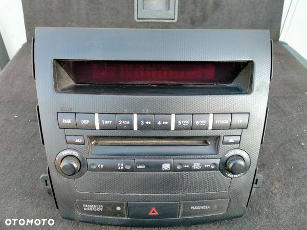 MITSUBISHI OUTLANDER II RADIO PANEL MN141319 F-VAT - 3