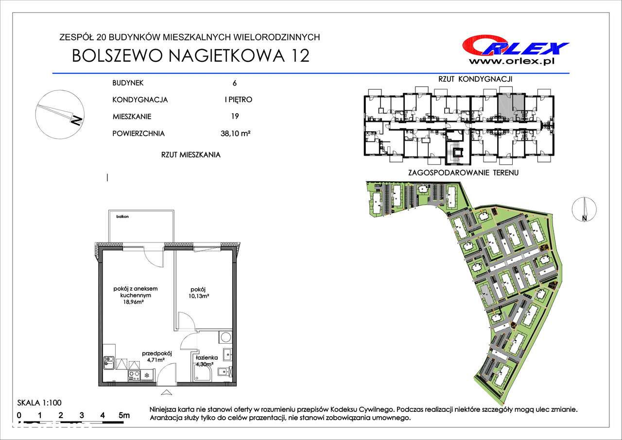 Słoneczne mieszkanie. Bolszewo ul. Nagietkowa 12/19
