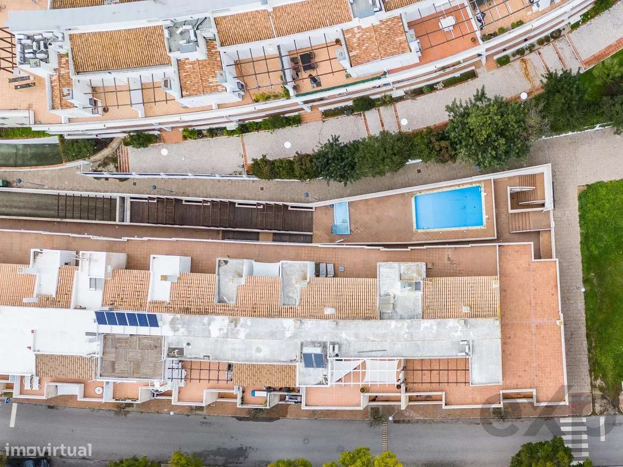 Algarve, Santa Luzia T2 com piscina, terraço e estacionamento - Grande imagem: 4/30