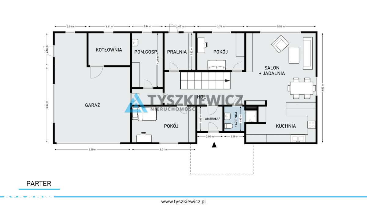 Nowoczesny dom na przedmieściach miasta - Pełny obrazek: 4/20
