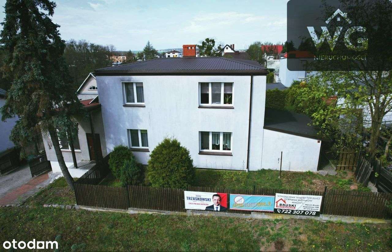 Dom blisko centrum Brodnicy - duża działka i sad!-0