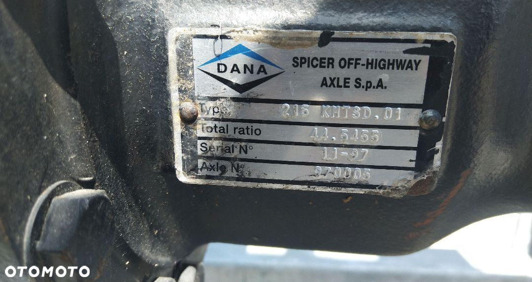 Most DANA SPICER 215 KMTSD.01 [D-152][Ż-2][SZ-8][NAP 2709] - 14