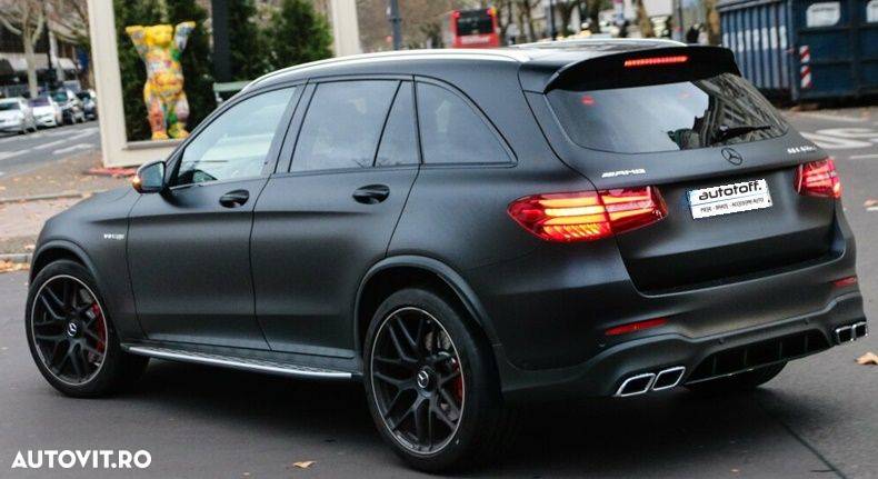 Difuzor bara spate Mercedes GLC X253 SUV (15-19) AMG63 Look - 11