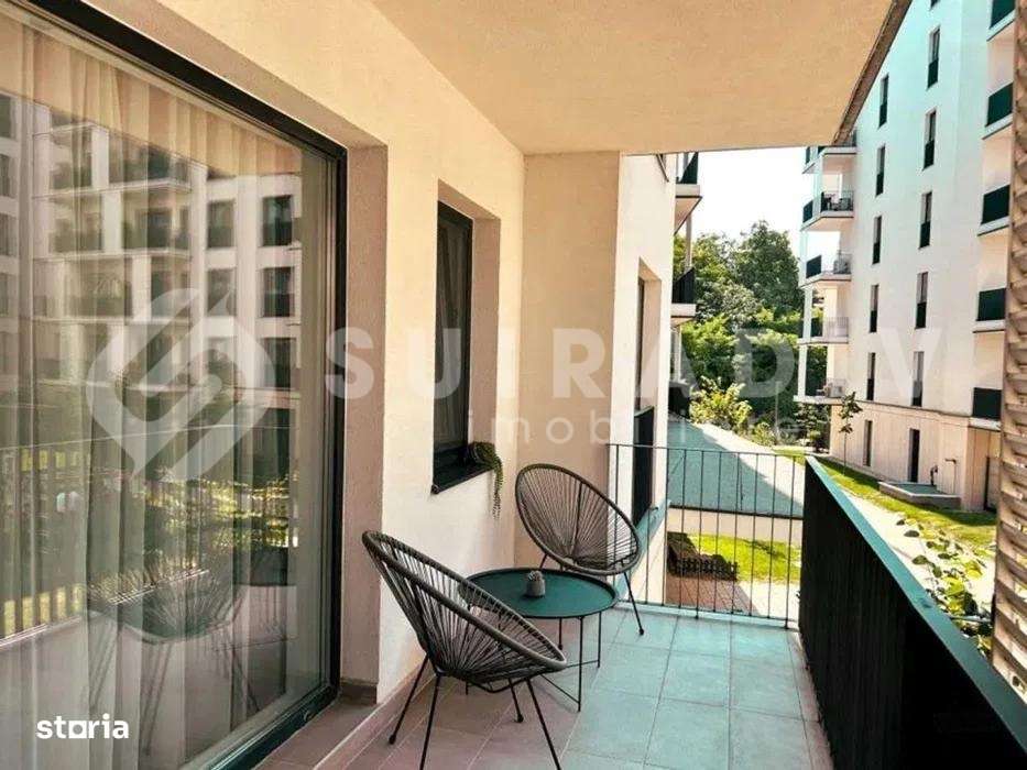 Apartament elegant in Record Park, terasa, parcare subterana - Imagine principală: 5/10