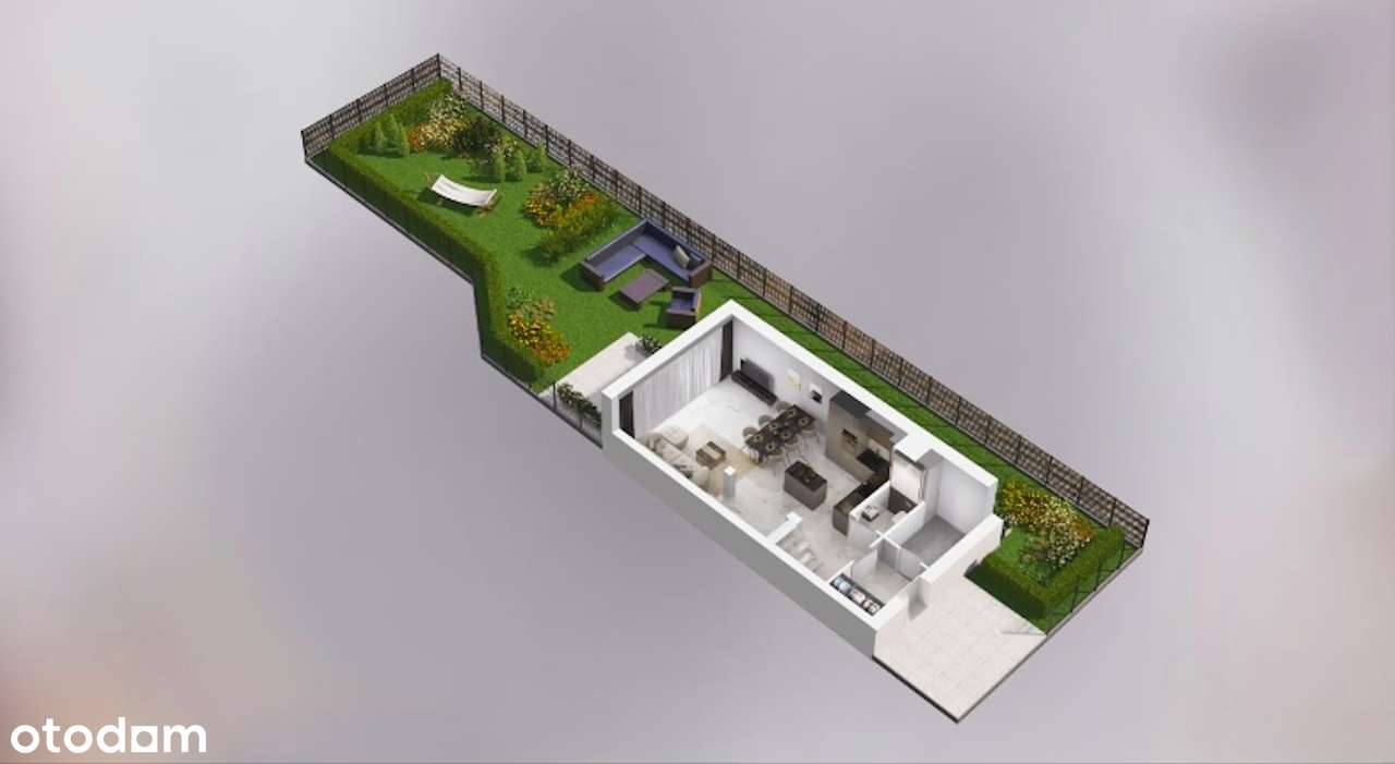 Funkcjonalny dom /skrajny segment/ogród słoneczny od południa /Jezioro-16