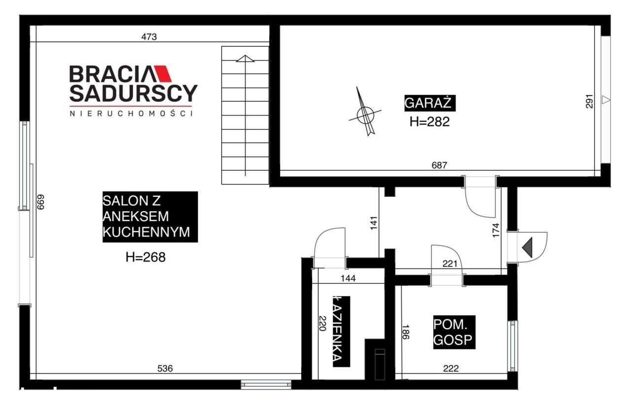 Bliźniak w Sidzinie/ładny ogródek/garaż/do wejscia - Pełny obrazek: 3/20