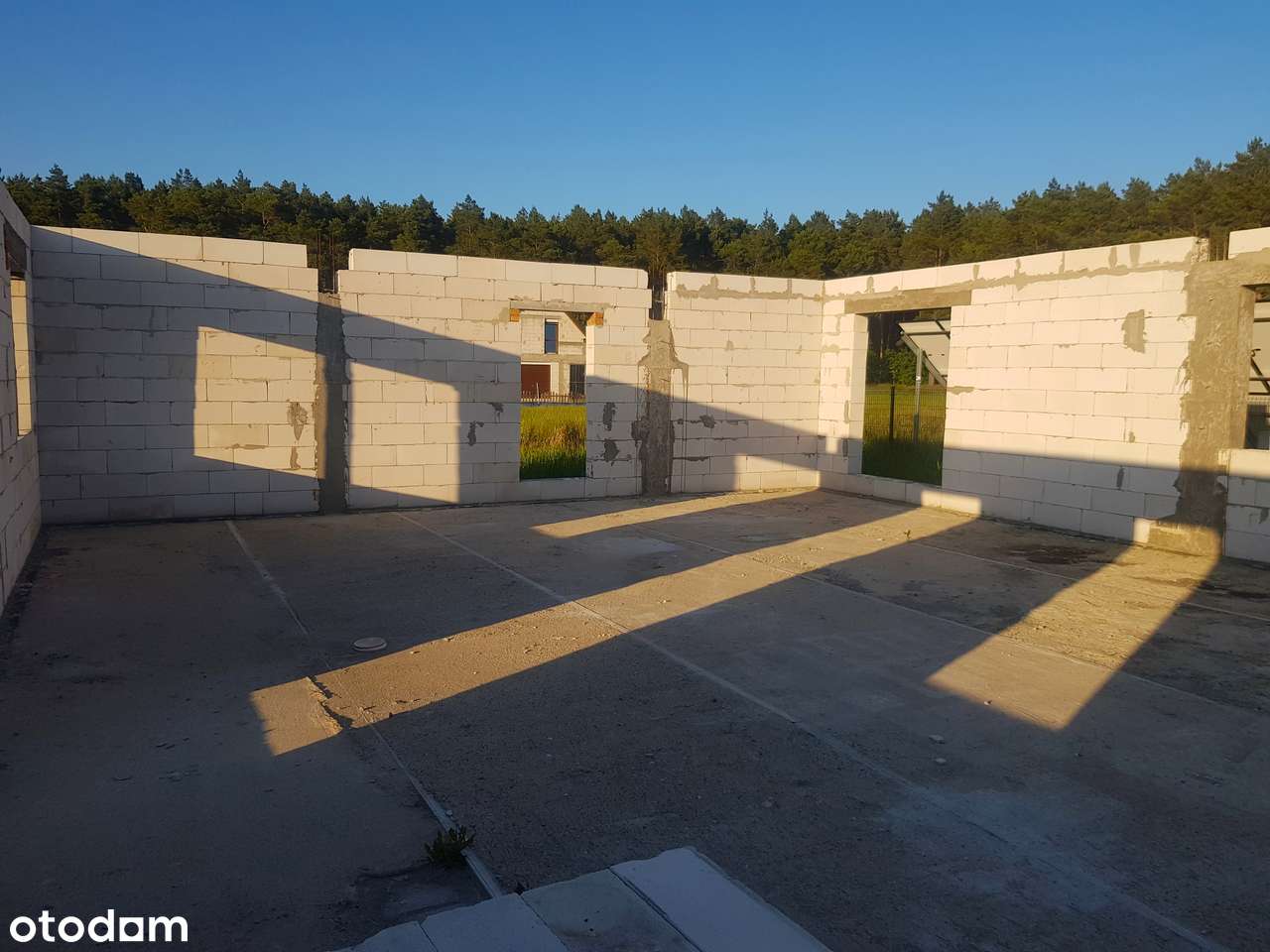 NIŻSZA CENA !!! Działka z rozpoczętą budową, obok las, blisko rzeka - Pełny obrazek: 4/15