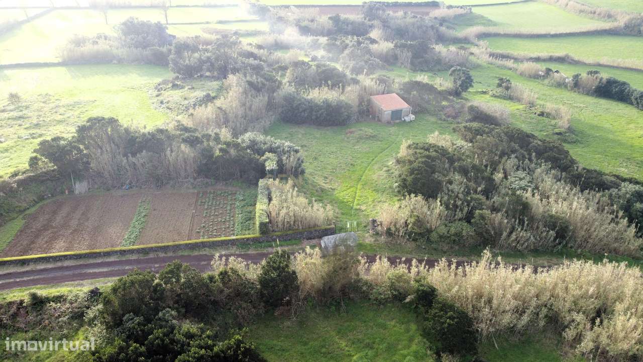 Terreno Rústico em Ribeira Grande com Jardim e Árvores Antigas-12