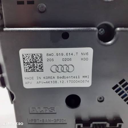 Consola butoane Audi A4 2.0 TFSI 2015-2021 | 8W0919614T - 3