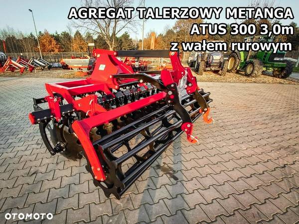 Agregat talerzowy siewny brona Hydropack packer Rura  2,5 m 2,7m 3m 4m TALERZÓWKA NOWA - 4