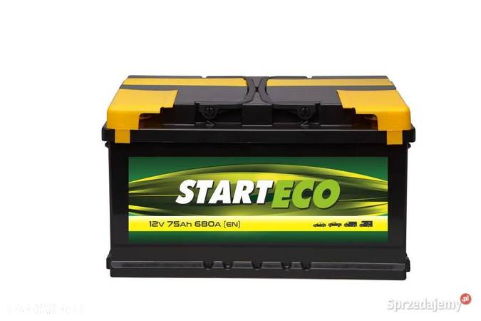 AKUMULATOR START ECO 12V 75 Ah 680A Rybnik - 1