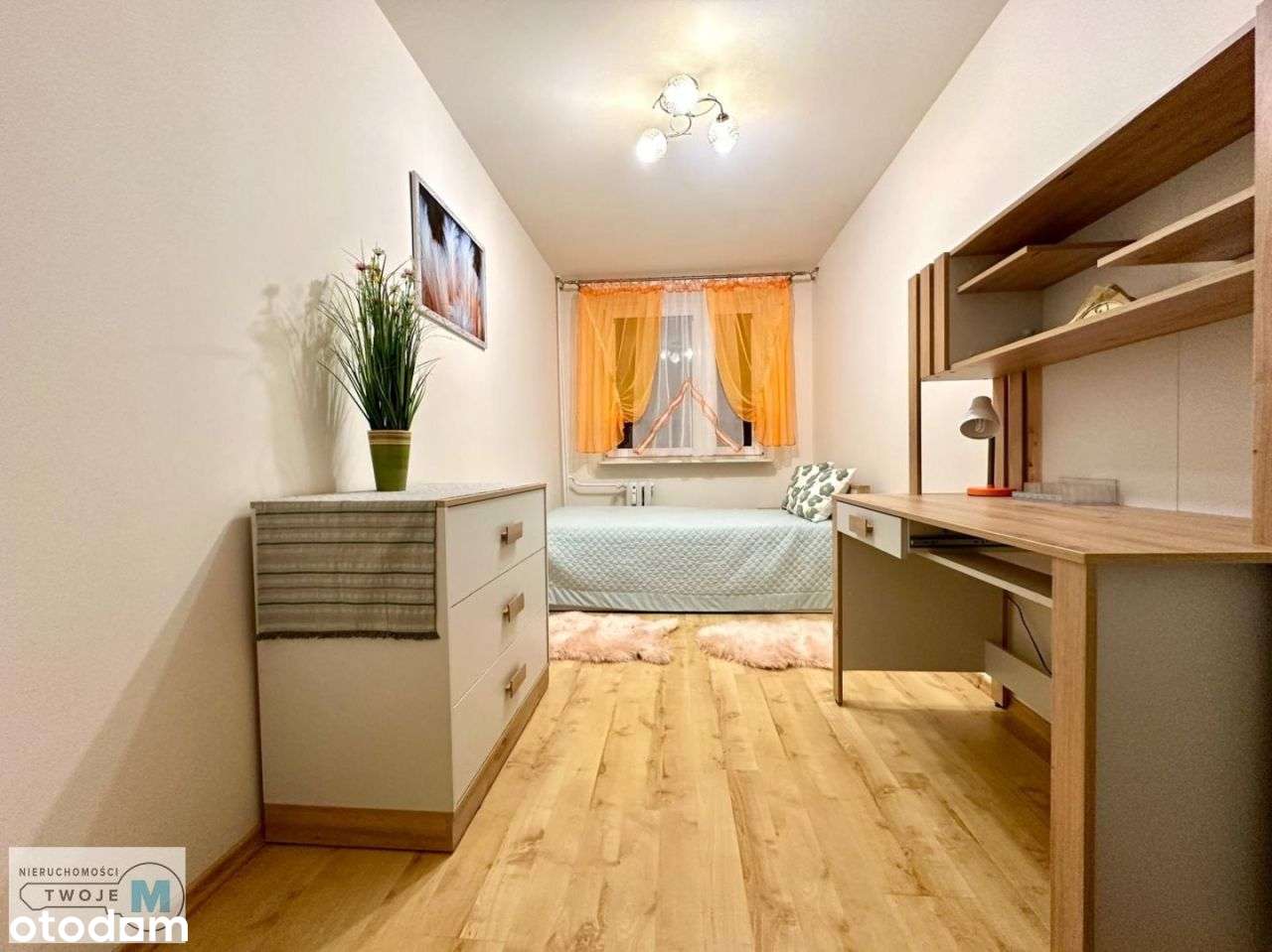 Słoneczne mieszkanie na wynajem 2 pokoje,balkon. - Pełny obrazek: 2/12