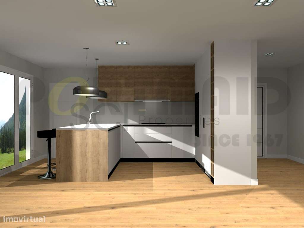 Extraordinário Apartamento T3+1 com amplas áreas em Coina-12