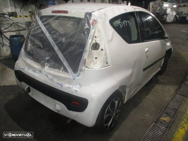 Carro MOT: CFA 384F  CXVEL: C550P PEUGEOT 107 FASE 1 2023 1.0I 70CV 3P BRANCO GASOLINA - 3