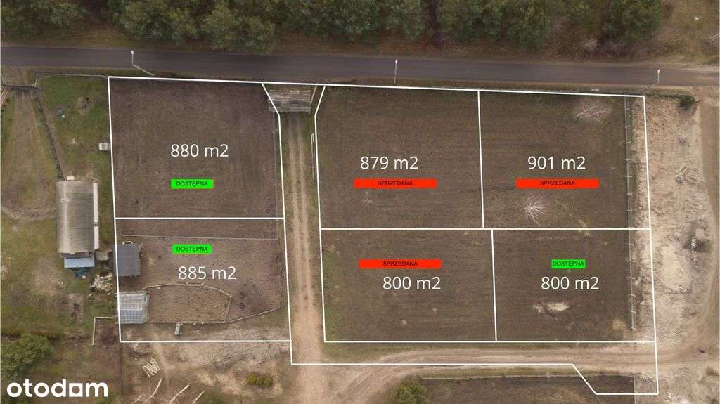 Sprzedam działkę budowlaną w Rogóźni-0