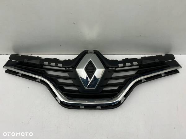 RENAULT CAPTUR ATRAPA GRILL CHROM ZDERZAKA PRZEDNIEGO PRZÓD N 13-17 - 5