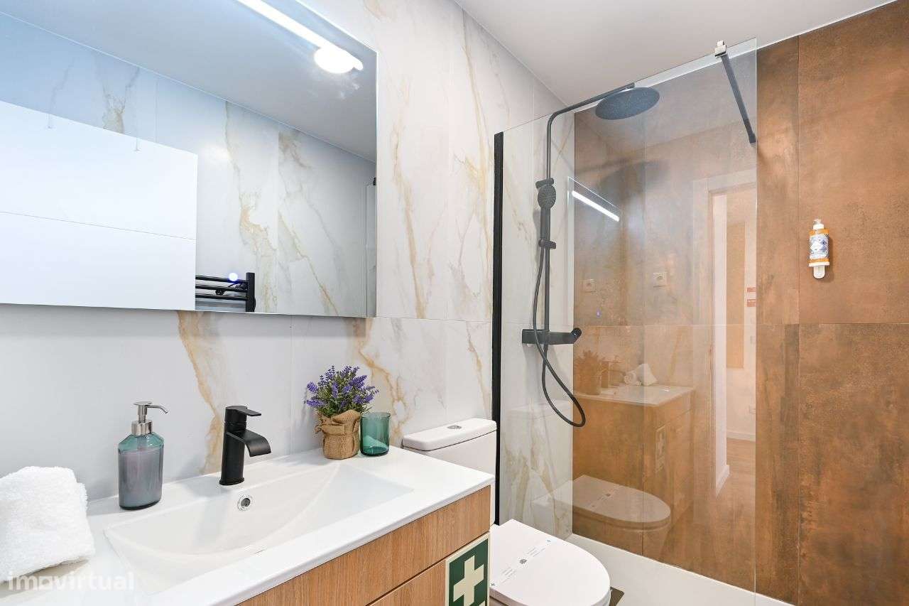 T2 Mobilado e Equipado - Despesas incluídas - Arrendamento Temporário - Grande imagem: 5/7