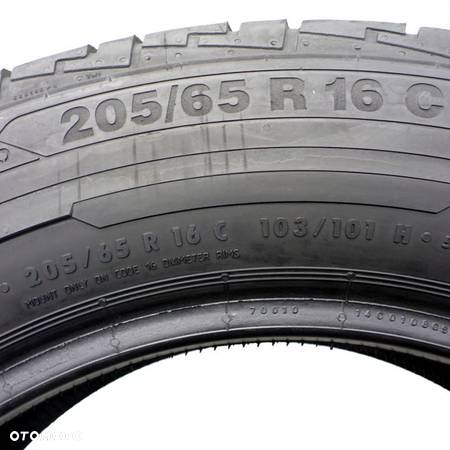 1x CONTINENTAL 205/65 R16C ContiVanContact 103/101H 6.7mm! Lato - 7