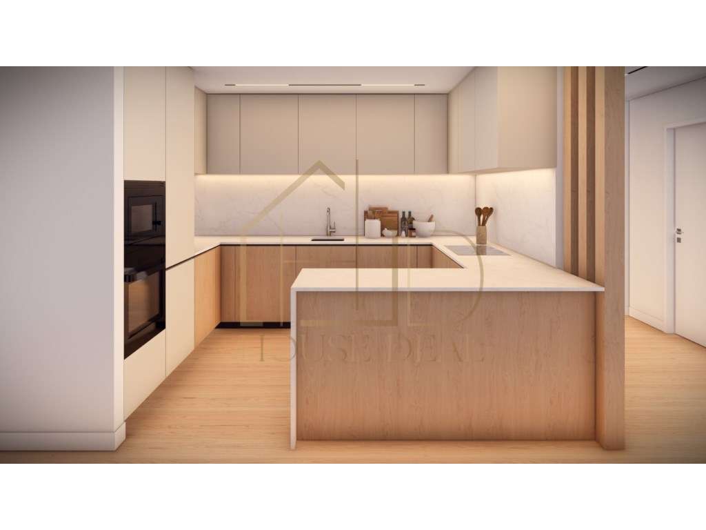 MODERNO Apartamento T1 com terraço no Pinhal do General. Fernão Ferro - Grande imagem: 2/15