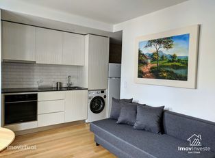Arrenda Apartamento T0+1 mobiliado e com utensílios domésticos - Porto