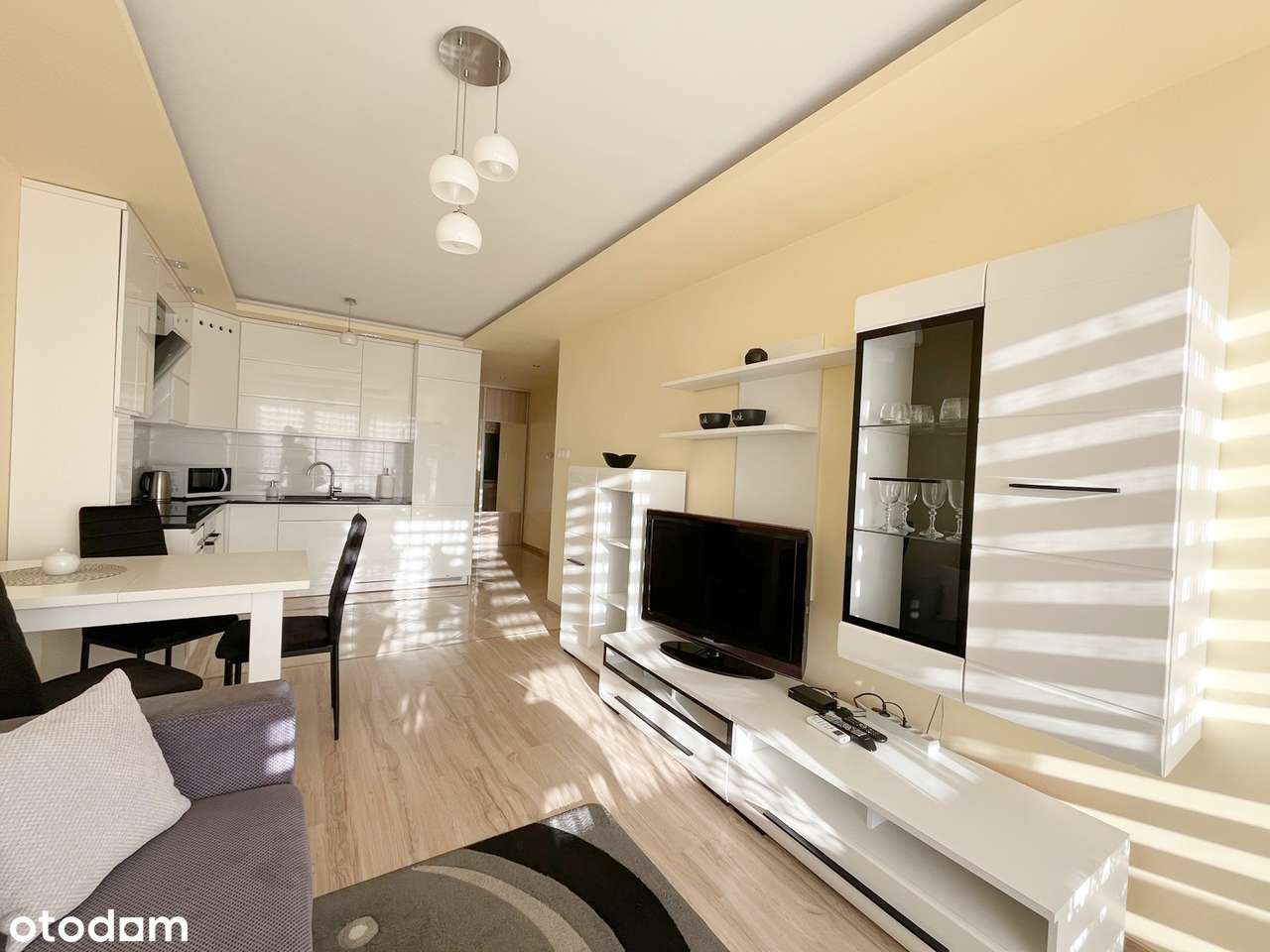 okolice Rejtana, Kopisto, słoneczne 2 pokoje umeblowane, duży balkon - Pełny obrazek: 4/13