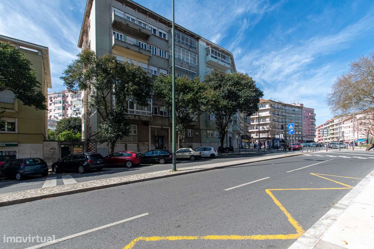Apartamento T2 com acesso a quintal na Penha de Franca-17