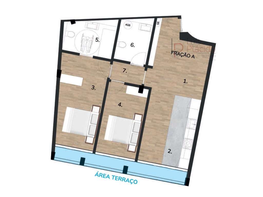 Em construção - Apartamento T2 - Centro da Cidade Sines-1