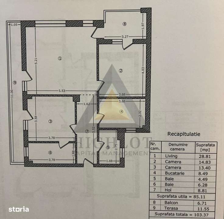 3 CAMERE AEROGARII| AVIATIEI | APARTAMENT DE VANZARE |-5