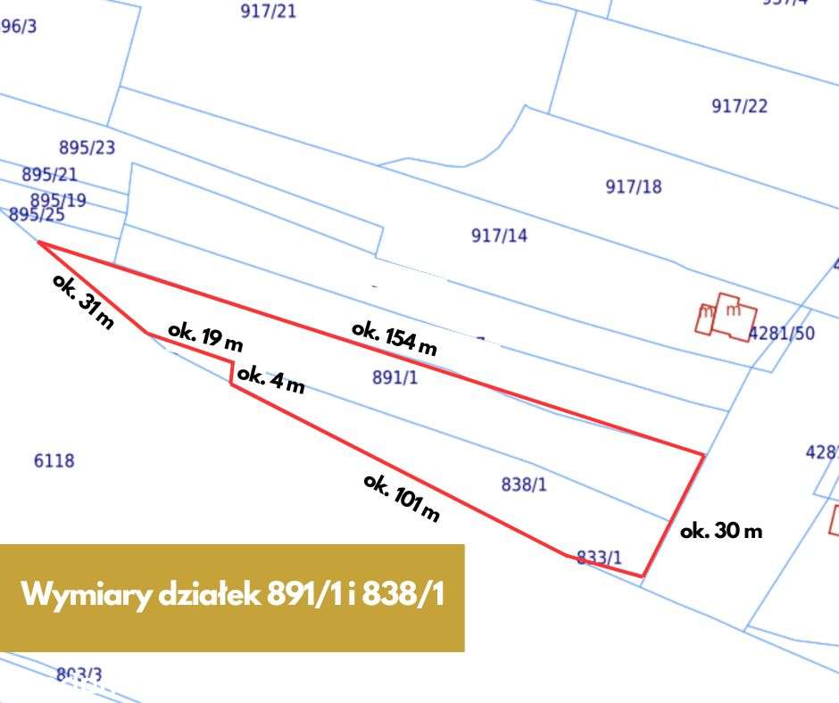 Działka 31ar w Chrzanowie z potencjałem na rozwój! - Pełny obrazek: 5/5