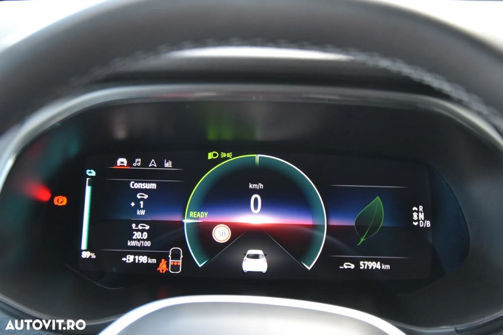 Renault Zoe Evolution Z.E 50 – R135 42260 km Baterie 52 kWh  An CIV 20 - 13