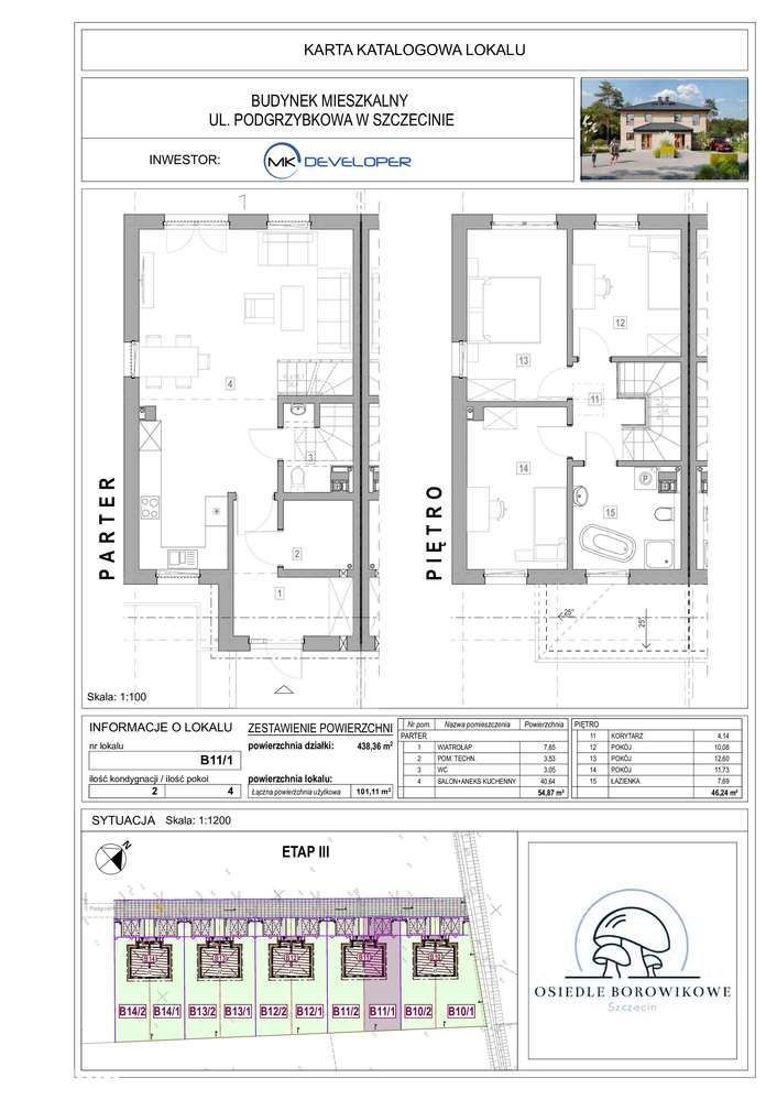 Dom w sercu Puszczy Bukowej - Osiedle Borowikowe - Pełny obrazek: 5/10