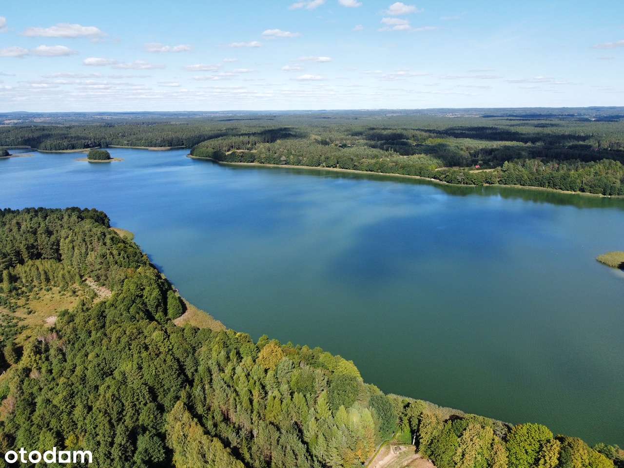 Działka budowlana nad jeziorem Isąg - 0,9ha-5