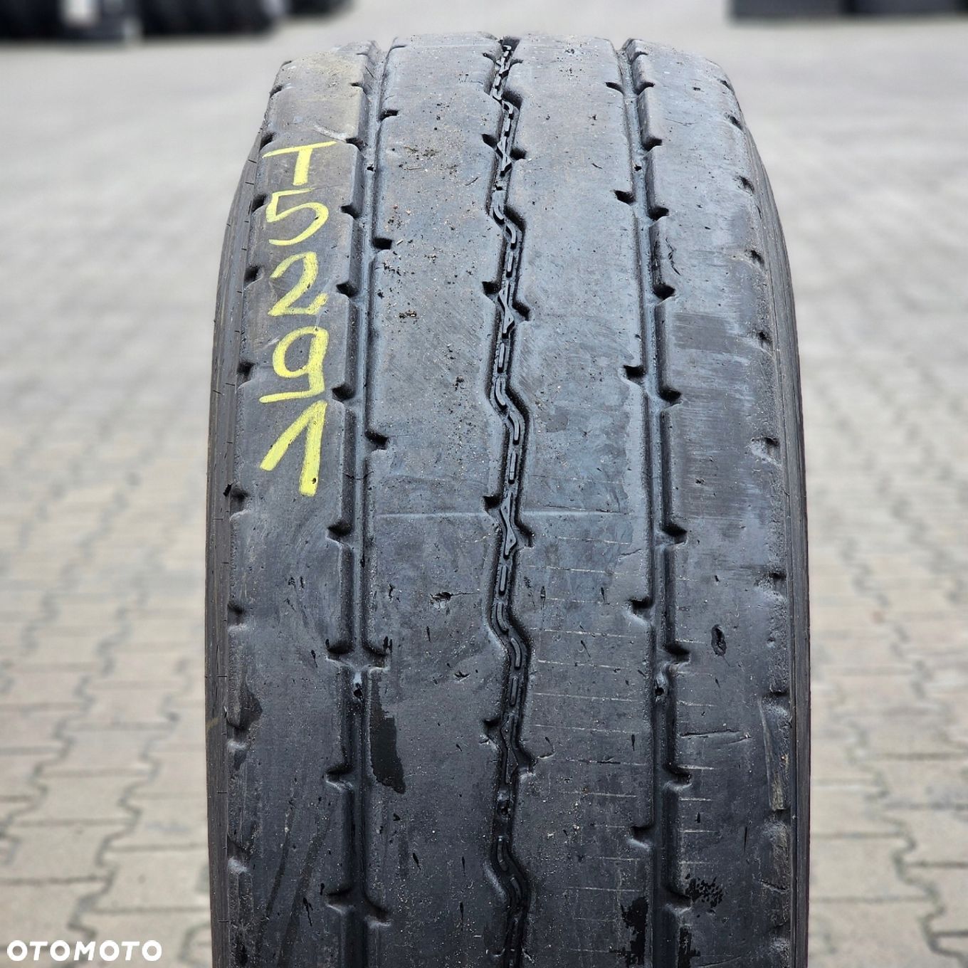 385/65R22,5 GOODYEAR OMNITRAC T HL 10mm 2022rok OPONA NACZEPOWA T5291 - 1