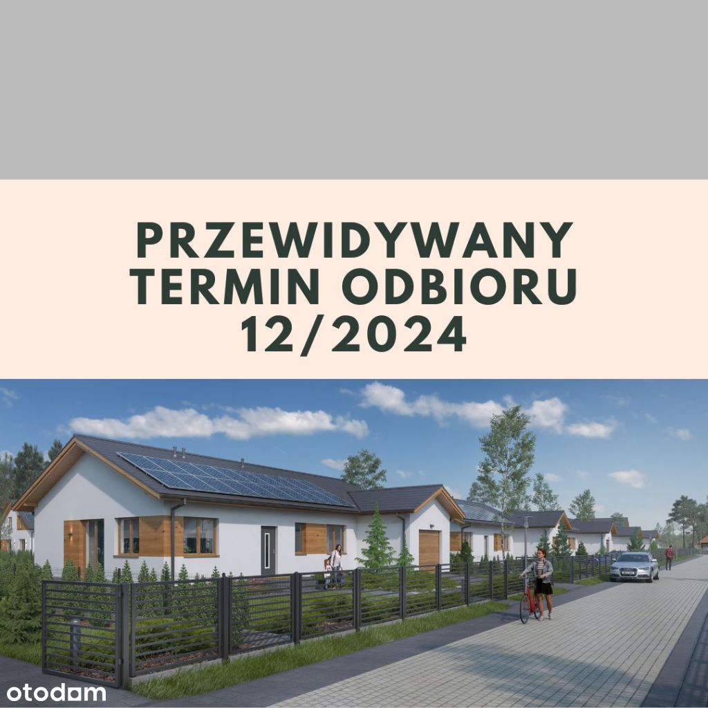 dom wolnostojący energooszczędny pod Kołobrzegiem