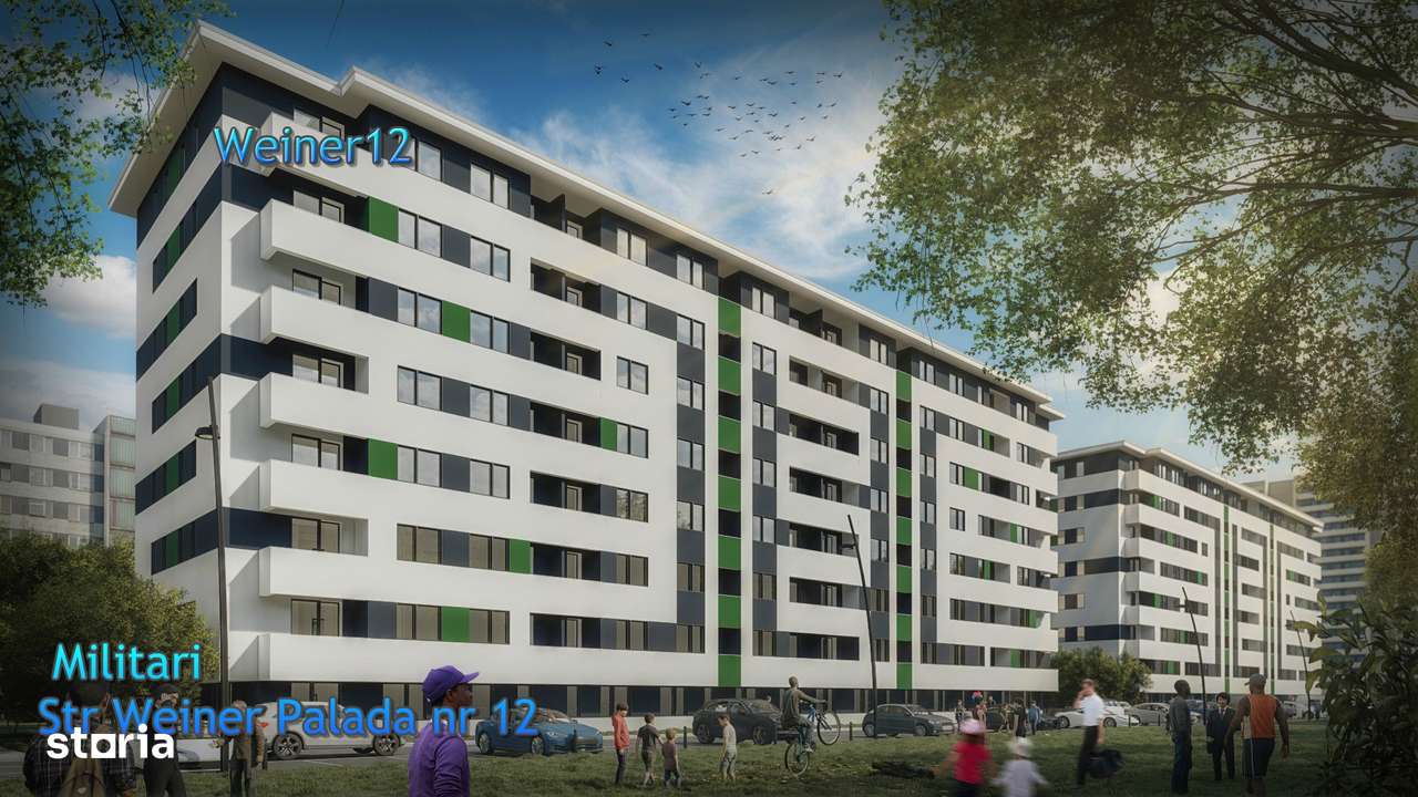 Weiner Residence Militari Apartament 2 Camere Direct Dezvoltator VEST-8