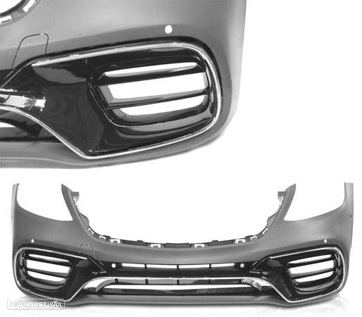 PARA-CHOQUES FRONTAL PARA MERCEDES CLASSE S W222 18- AMG S63 - 3