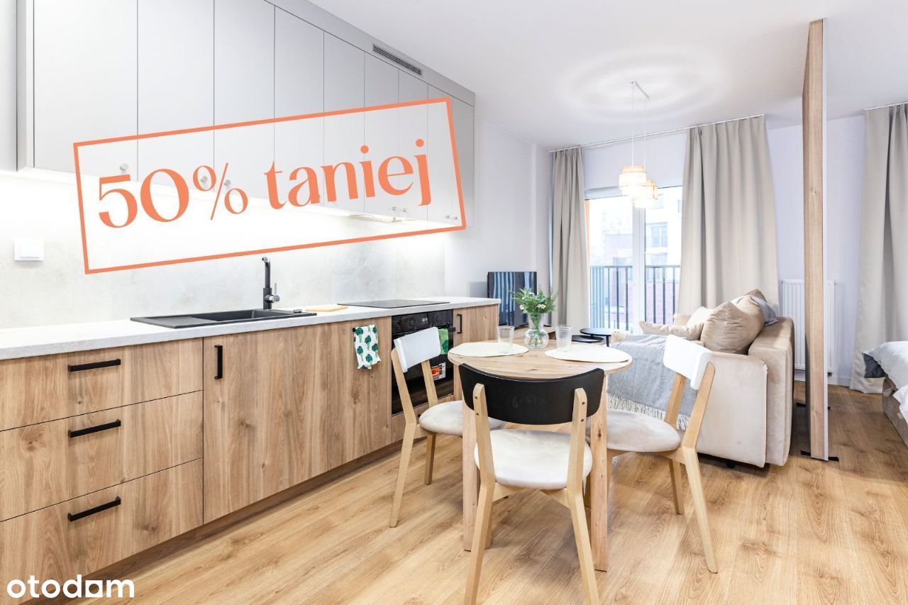 NOWE funkcjonalne STUDIO od zaraz, 50% taniej