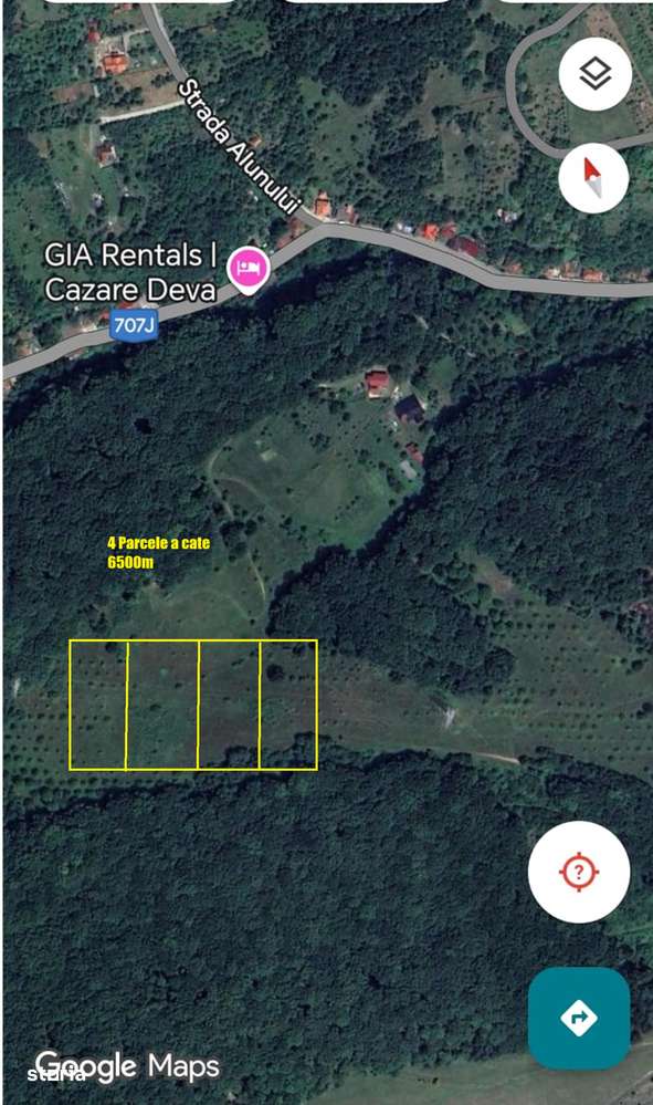 Teren in Deva parcele de 6500 m - Imagine principală: 3/3