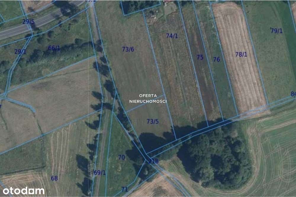 Działka budowlana pod lasem – 1006 m²