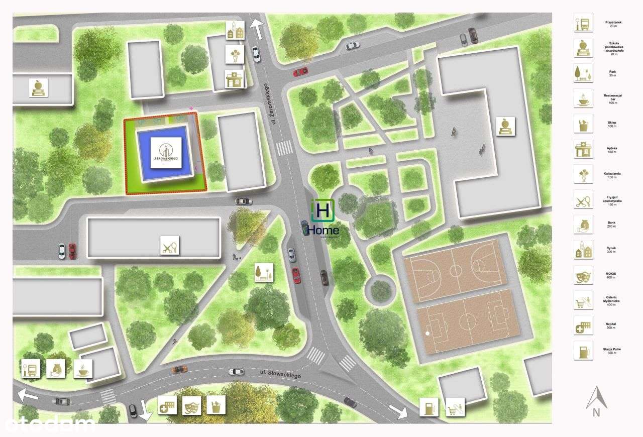 Mieszkanie 3 pokojowe Żeromskiego - Pełny obrazek: 3/3
