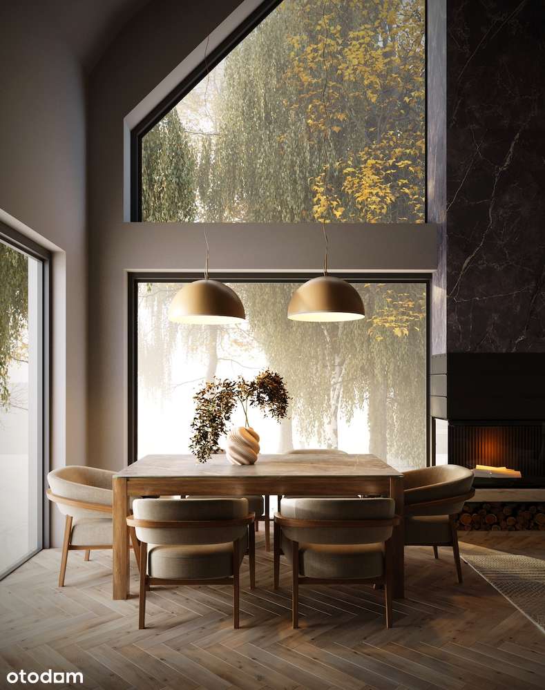 Dom Pasywny z widokiem na las obok Mińska Mazowieckiego - Pełny obrazek: 5/18