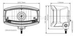 Proiector cu pozitie LED, Cromat - 6