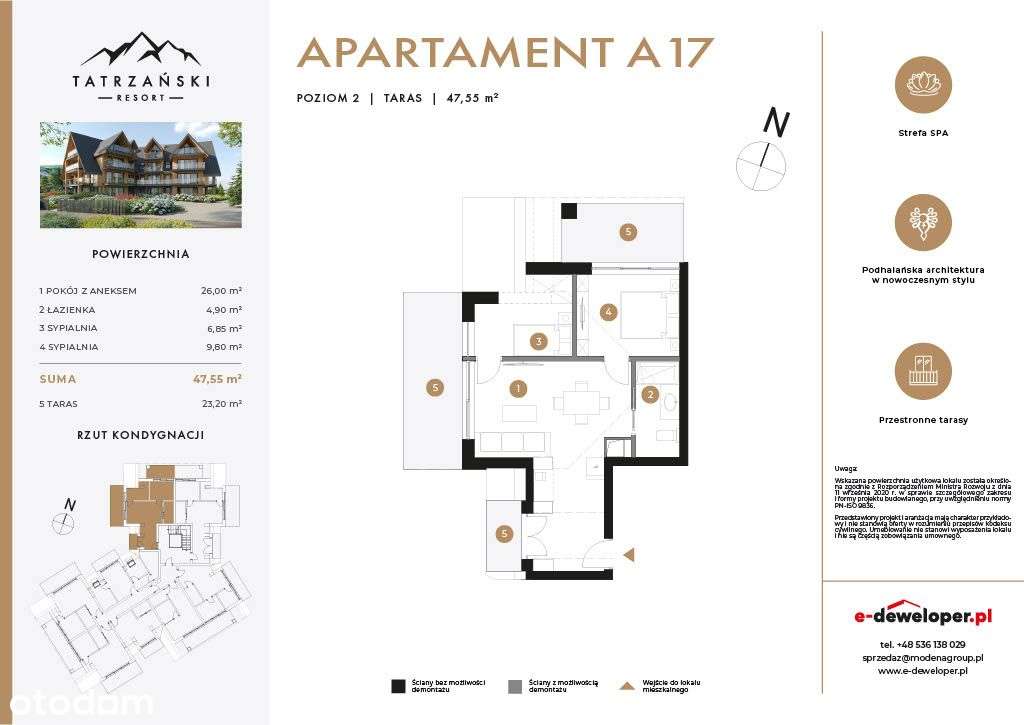 Tatrzański Resort Apartament A17 - Pełny obrazek: 4/11