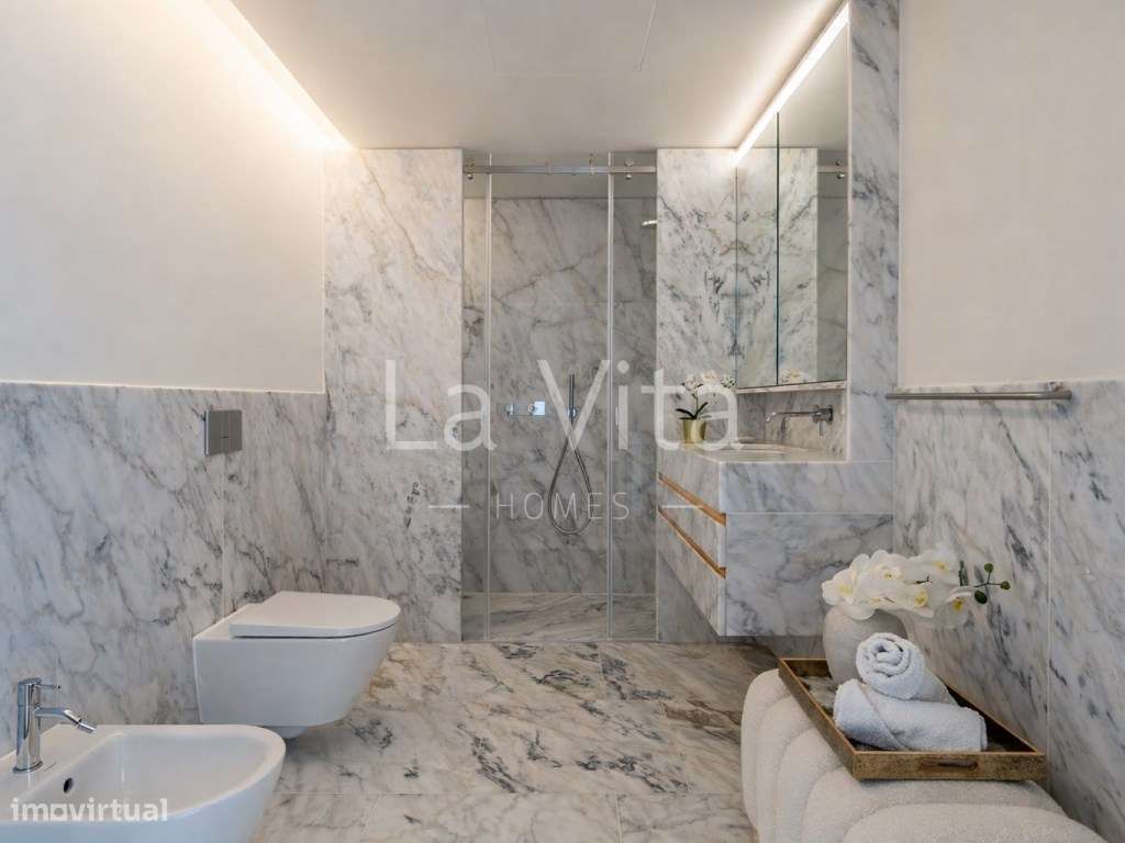 Moradia T4+1 em exclusivo condomínio privado, com vista para o mar,...-8