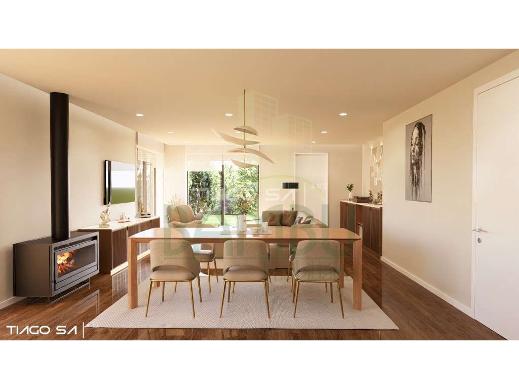 Venade: Moradia T3 em construção, térrea e com piscina,-6