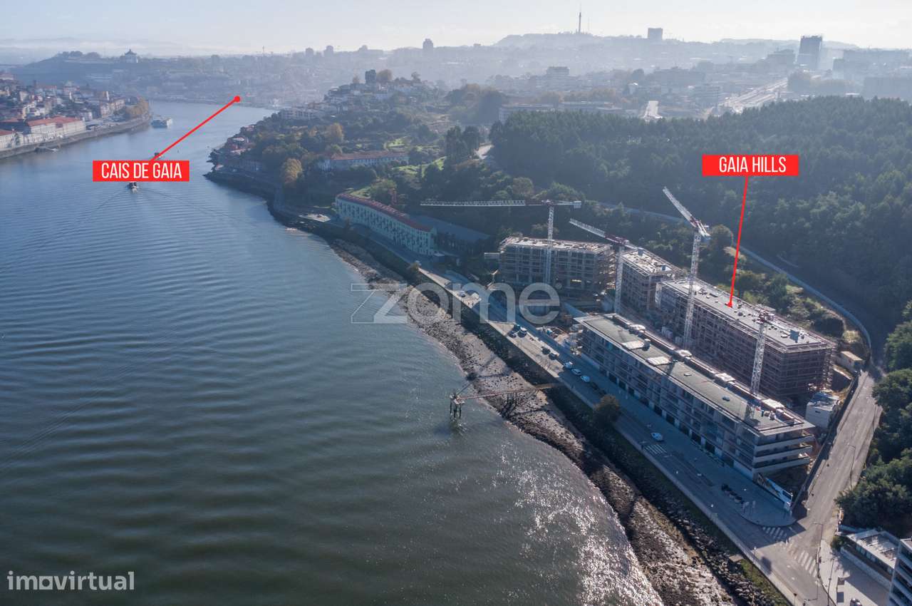 T1 novo com varanda e lug. garagem no Gaia Hills, Cais do Cavaco - VNG - Grande imagem: 5/27