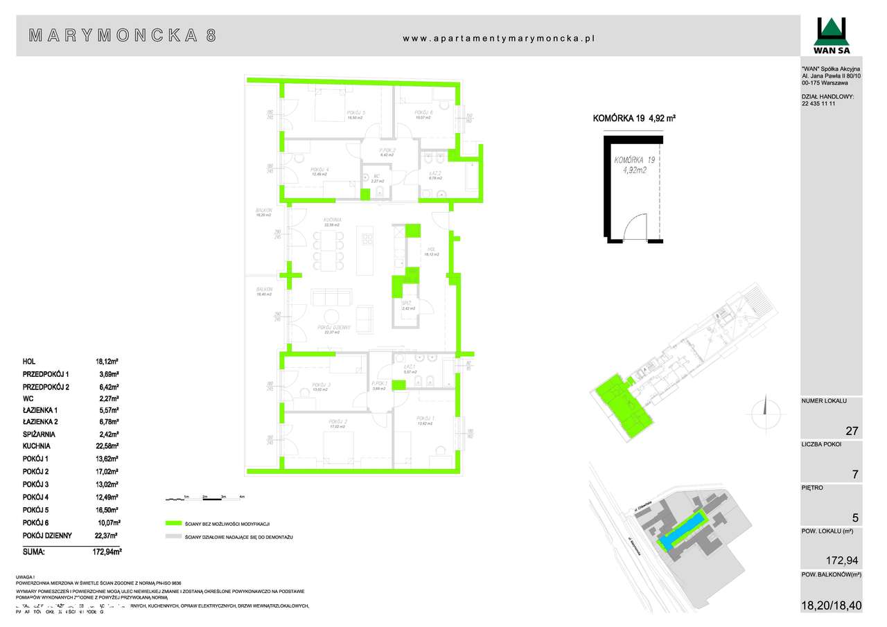 Penthouse 172,94 m2 + balkony | Metro Słodowiec | garaż podziemny-3