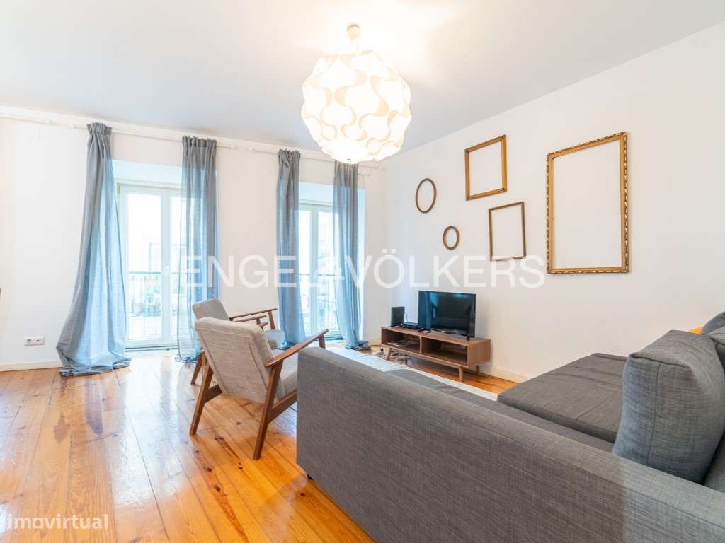 T2 mobilado, pronto a habitar, no centro de Lisboa - Grande imagem: 2/24