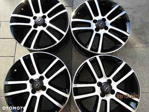 FELGI OPEL  CORSA A B D E  ADAM OPC ASTRA  7X17 ET 44 ORYGINAŁ 4X100 NR. OP035 AANW 13356218 - 14